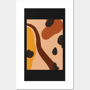 Abstract Earth Tones 4.4 Posters and Art